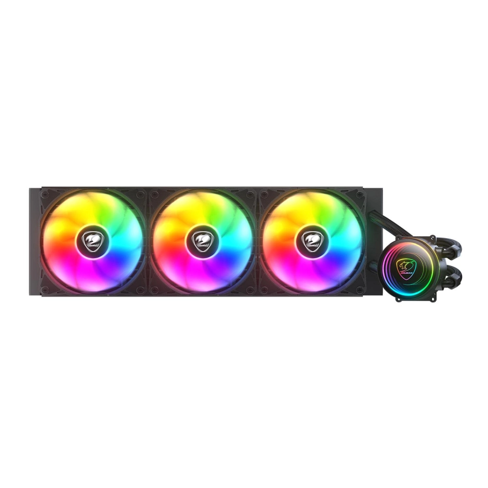 Cougar CPU Cooler Liquid AIO Poseidon Elite ARGB 360 (Black) view 3